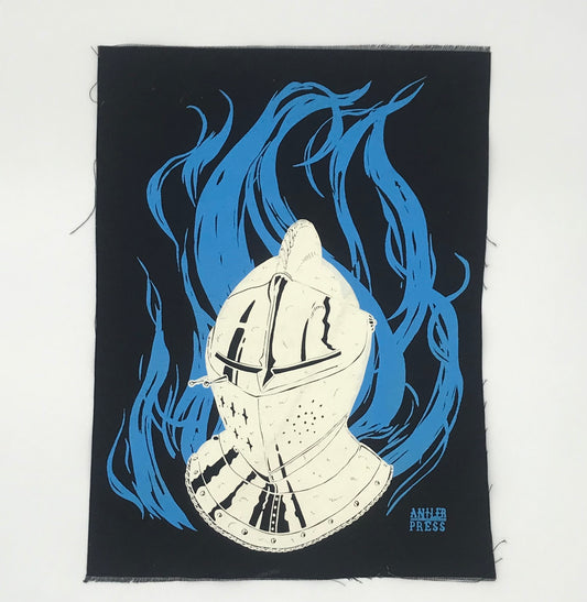 Knight Of Blue Flame Back Patch